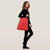 Sac Ajustable Pois rouges (Sur le modèle)