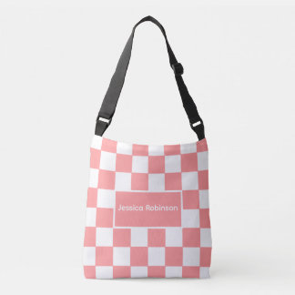 Sac Ajustable Poisson à carreaux avec nom