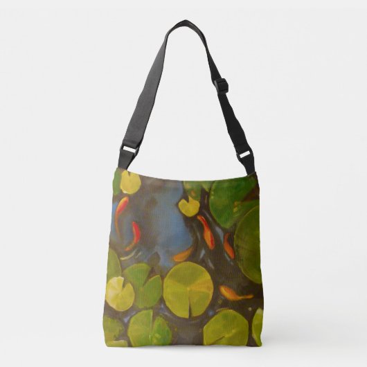 Sac Ajustable Poisson D'Or Koi Pond Water Lys (Devant)
