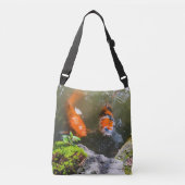 Sac Ajustable Poisson Koi dans un étang (Devant)