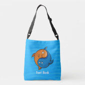 Sac Ajustable Poisson Yin Yang Dessin Animé (Dos)
