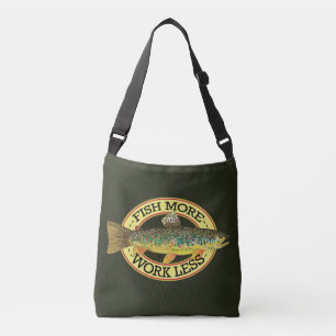 Sac Ajustable Poissons humoristiques Plus de pêche à la truite