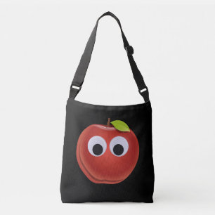 Sac Ajustable Pomme, fruit rouge aux yeux de dieu - Personnalisé