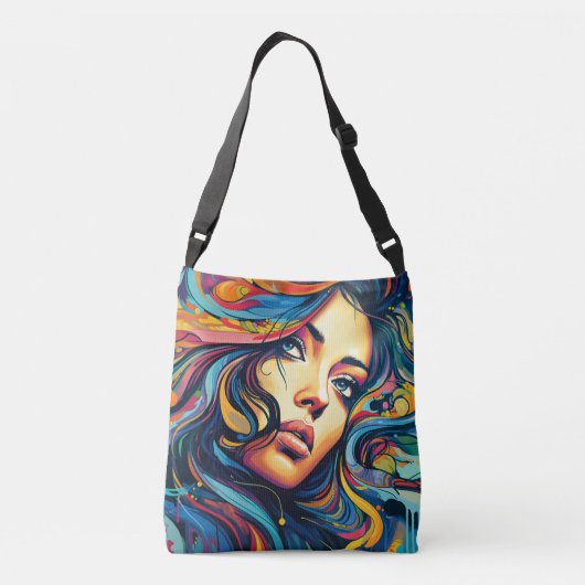 Sac Ajustable Pop Art femme (Dos)