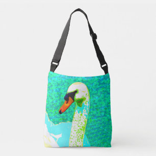 Sac Ajustable Pop Art White Swan Head