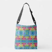 Sac Ajustable Pop of Petals - Bright Floral Fourre-tout Par J. A (Devant)