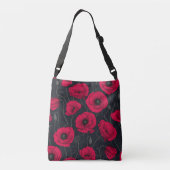 Sac Ajustable Poppies rouges (Dos)