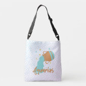 Sac Ajustable Porteur d'eau Aquarius moderne Zodiac (Dos)