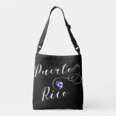 Sac Ajustable Porto Rico Heart, Conception portoricaine (Dos)