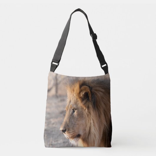 Sac Ajustable Portrait de Lion (Devant)