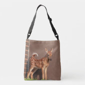 Sac Ajustable Portrait d'un faon (cerf de Virginie) (Dos)