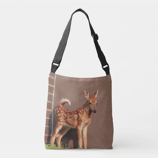 Sac Ajustable Portrait d'un faon (cerf de Virginie) (Devant)