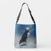 Sac Ajustable Portrait d'un Macareux Atlantique (Dos)