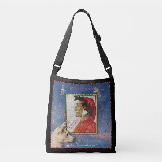 Sac Ajustable Poster avec Dante Alighieri (Devant)