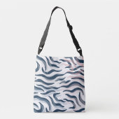 Sac Ajustable Poster de animal en marine et aquarelle (Dos)