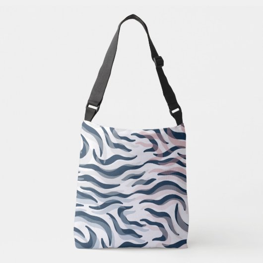 Sac Ajustable Poster de animal en marine et aquarelle (Devant)
