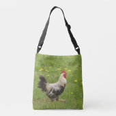 Sac Ajustable poulet, coq, animal, oiseau, ferme, agriculture, (Dos)