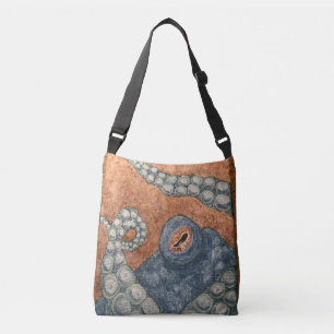 Sac Ajustable Poulpe peint à la main
