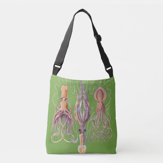 Sac Ajustable Poulpes aquatiques d'art (Devant)