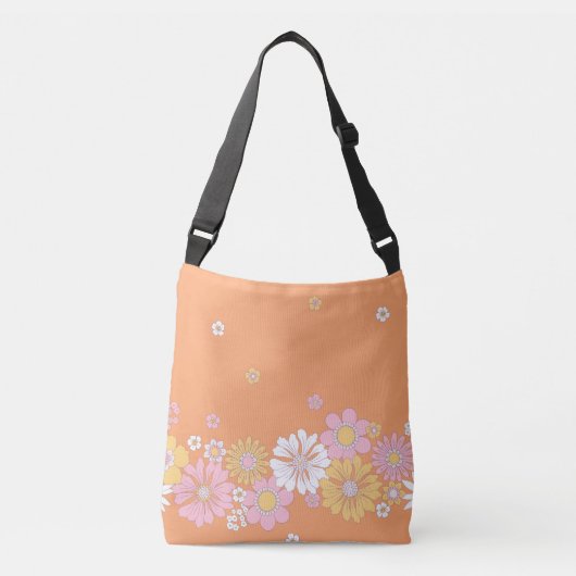 Sac Ajustable Pour son simple unique boho chic floral élégant (Devant)