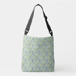Sac Ajustable Prairie Marguerites aquarelles dansantes