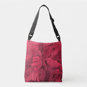 Sac Ajustable Pré-Raphaélite Acanthus Motif En Rouges