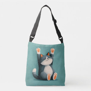 Sac Ajustable Prendre des siestes professionnelles Chat drôle en
