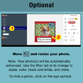 Sac Ajustable Pride Rainbow Pattern Black and White Dog Photo(s)