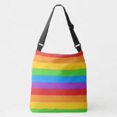 Sac Ajustable PrideStride : Fierté arc-en-ciel (Devant)