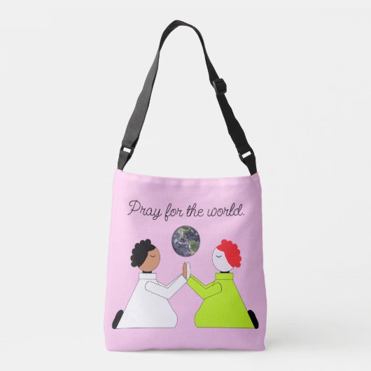 Sac Ajustable Priez pour le monde (Dos)