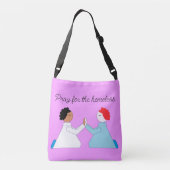 Sac Ajustable Priez pour les sans-abri : Lavande (Dos)