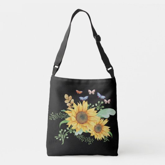Sac Ajustable printemps de tournesol (Dos)
