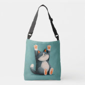 Sac Ajustable Professional Nap Taker Funny Sleeping Cat (Devant)