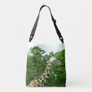Sac Ajustable Profil de girafe parmi les arbres