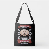 Sac Ajustable Profitez de la vie luxueuse, caniche miniature (Devant)