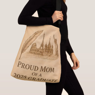 Sac Ajustable Proud Mom of 2025 History Grad - Art de référence