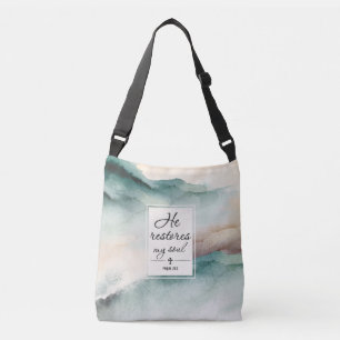 Sac Ajustable Psaume 23"4 Il Restaure Ma Croix De L'Âme