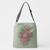 Sac Ajustable Pschitt floral rose (Dos)