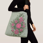 Sac Ajustable Pschitt floral rose (De près)
