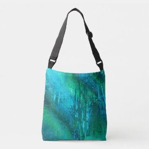 Sac Ajustable Psychedelic Forest (turquoise spring green)