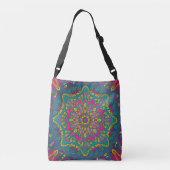 Sac Ajustable Psychédélique Peacock Mandala (Dos)