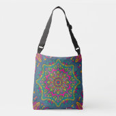 Sac Ajustable Psychédélique Peacock Mandala (Devant)