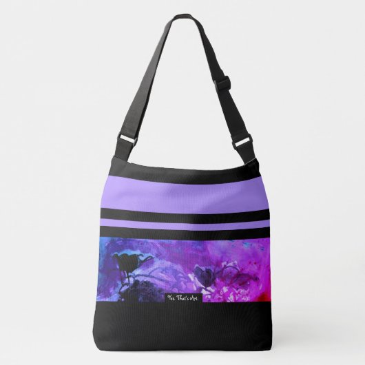 Sac Ajustable Purple & Field : (Devant)