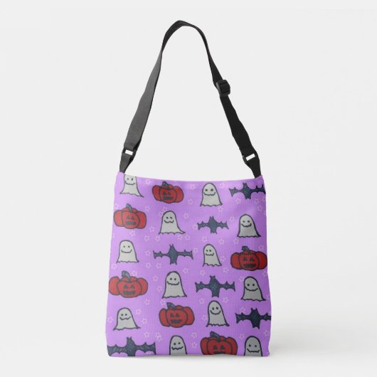 Sac Ajustable Purple Halloween Fun Print (Dos)