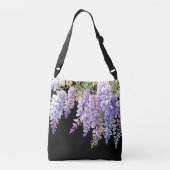 Sac Ajustable Purple lavande aquarelle glycine florale lilas (Dos)