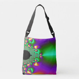 Sac Ajustable Purplish et Green Fractal