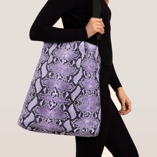 Sac Ajustable Python Lilac Python Purple Exotique (De près)