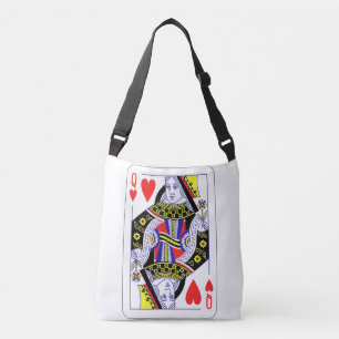 Sac Ajustable Queen of Hearts Surdimensionné Graphisme, Jouer de