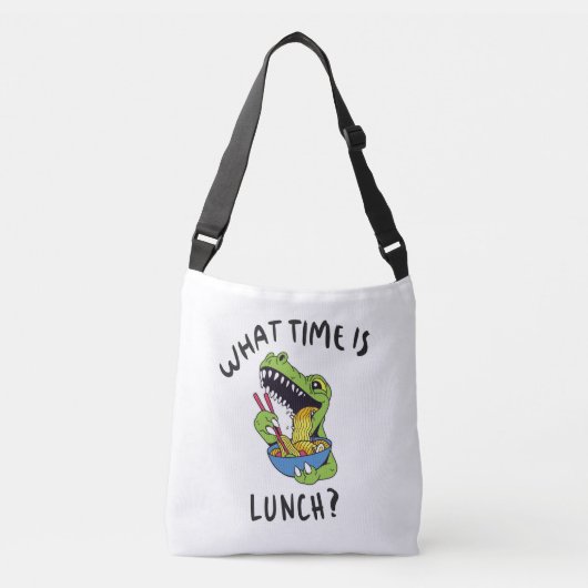 Sac Ajustable Quelle heure est le déjeuner (Devant)