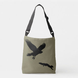 Sac Ajustable Queue rouge sur le silouette d'écureuil